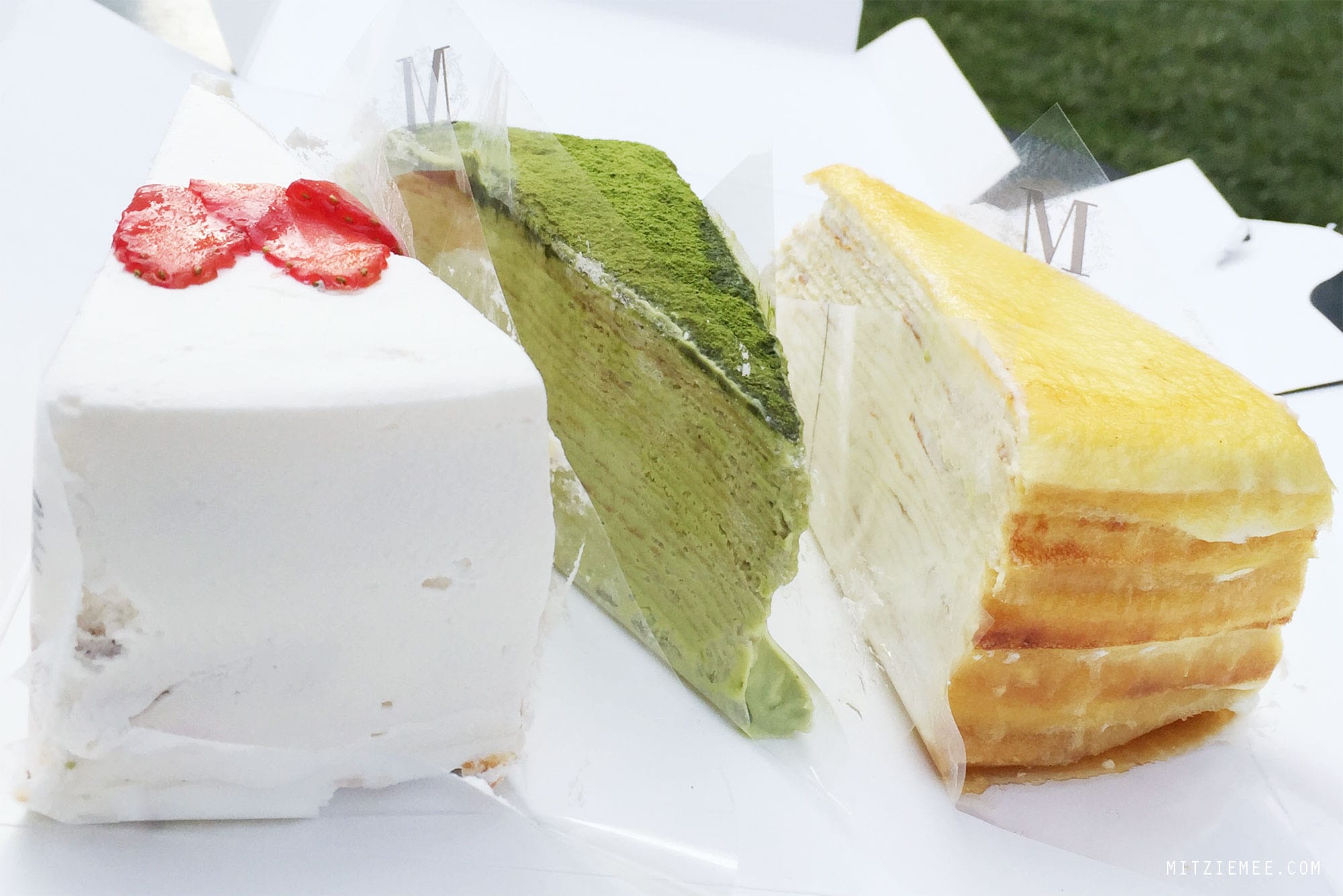 Mille Crêpes Cake at Lady M