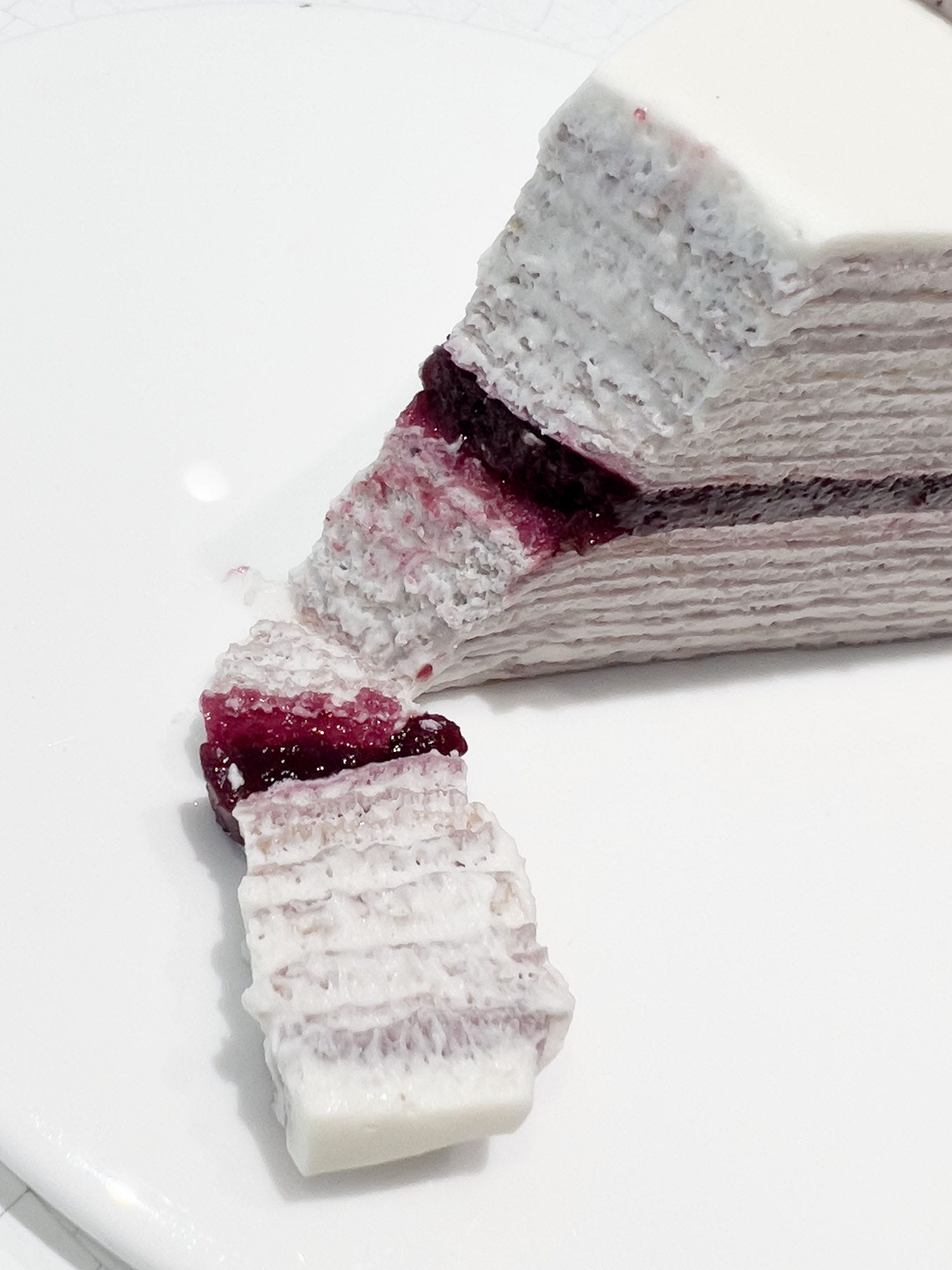 Mille Crêpes Cake at Lady M, NYC