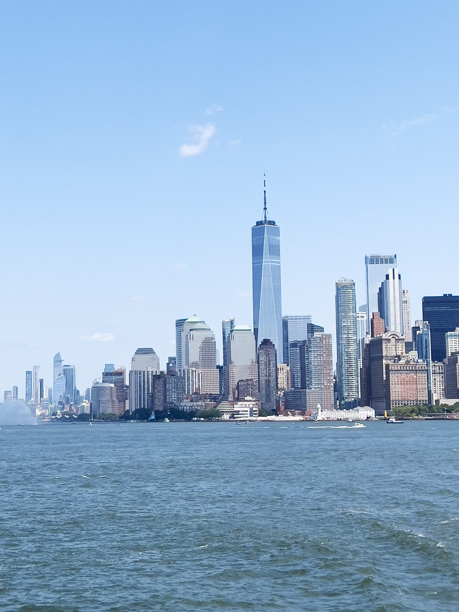 NYC: The Staten Island Ferry with a view of the Statue of Liberty