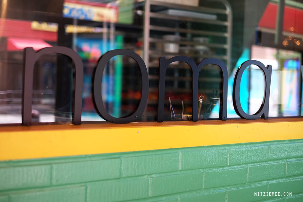 Noma Sign at Mission Cantina, New York