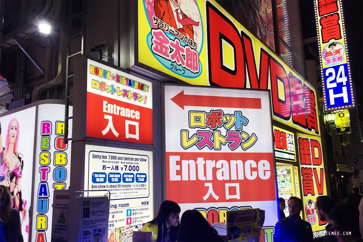 Robot Restaurant, Tokyo