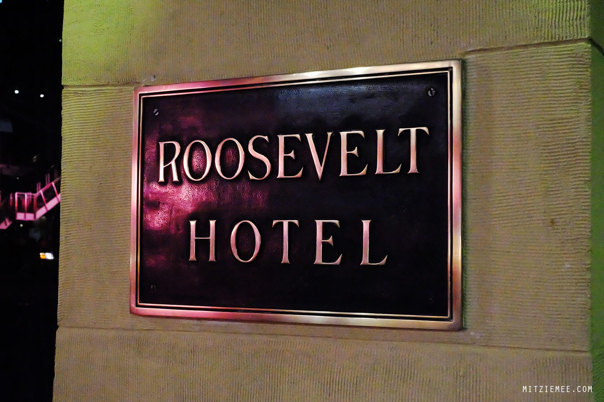 Library Bar at Roosevelt Hotel, Los Angeles