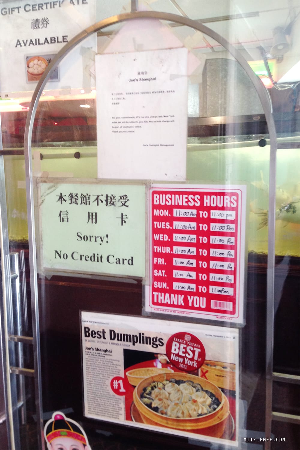 Joe's Shanghai, soup dumplings New York