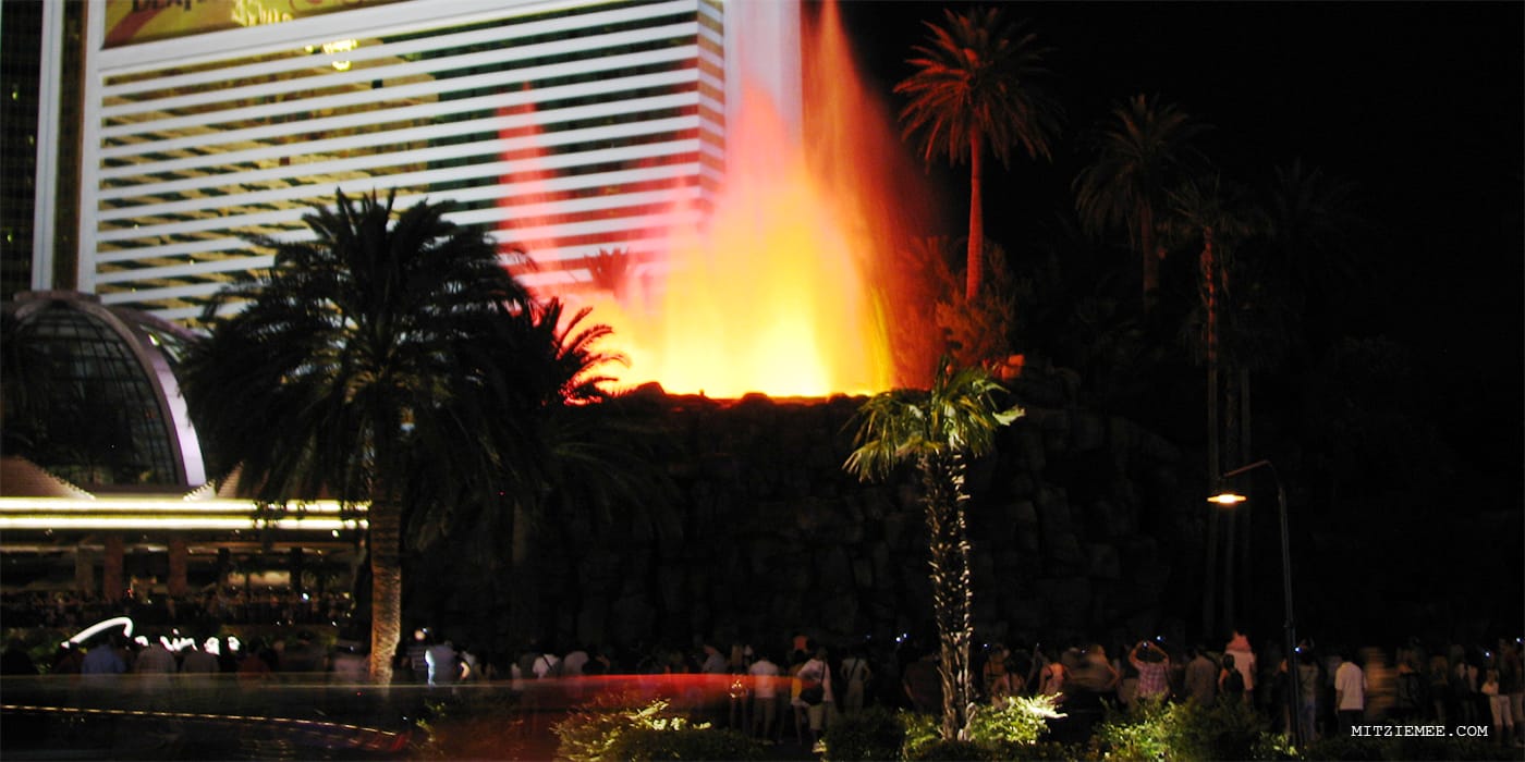 The Volcano at The Mirage - Las Vegas