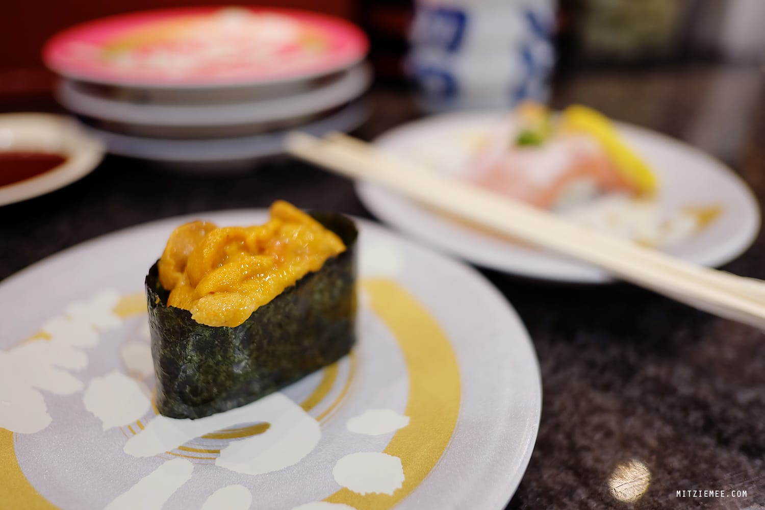Numazuko, kaiten sushi in Tokyo