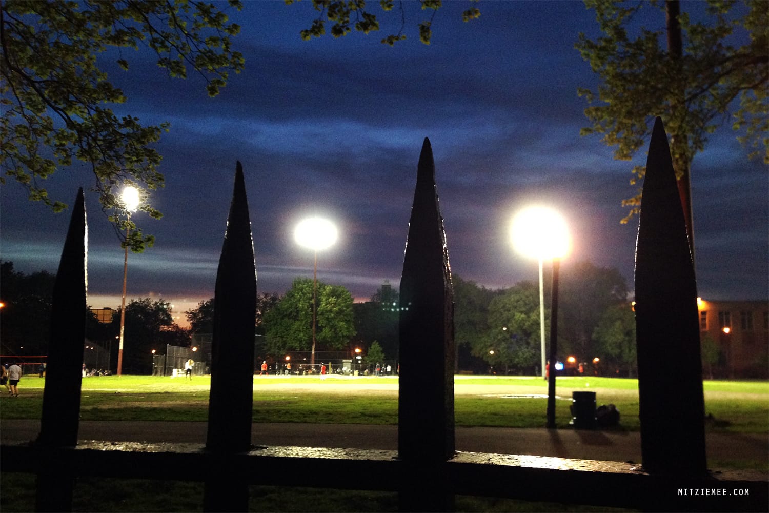 McCarren Park in Greenpoint, New York