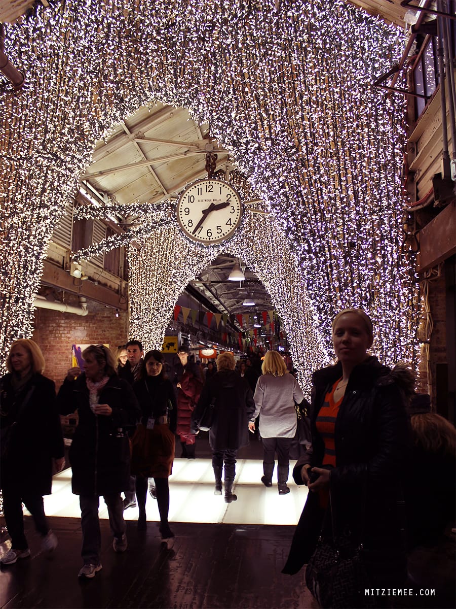 Chelsea Market Christmas decoration