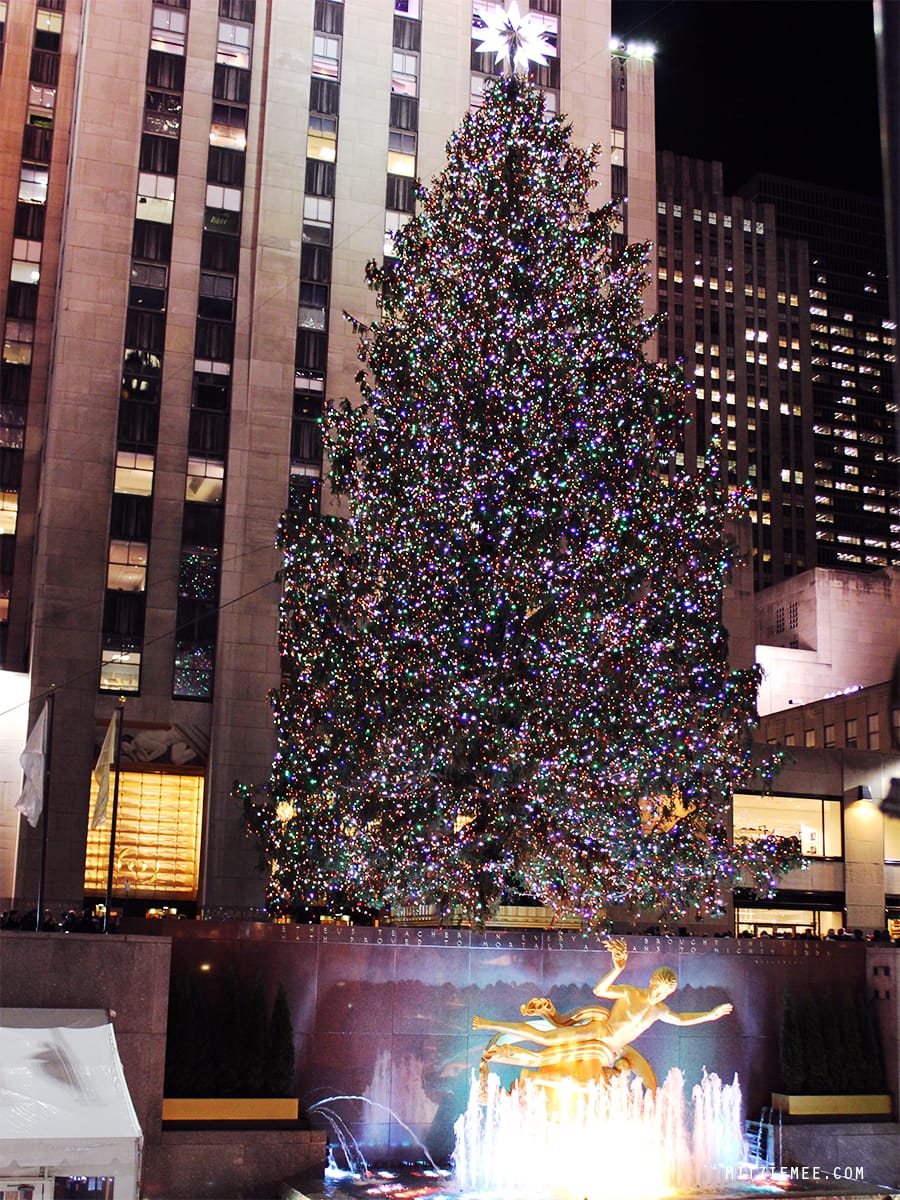 Rockefeller Center Christmas Tree New York