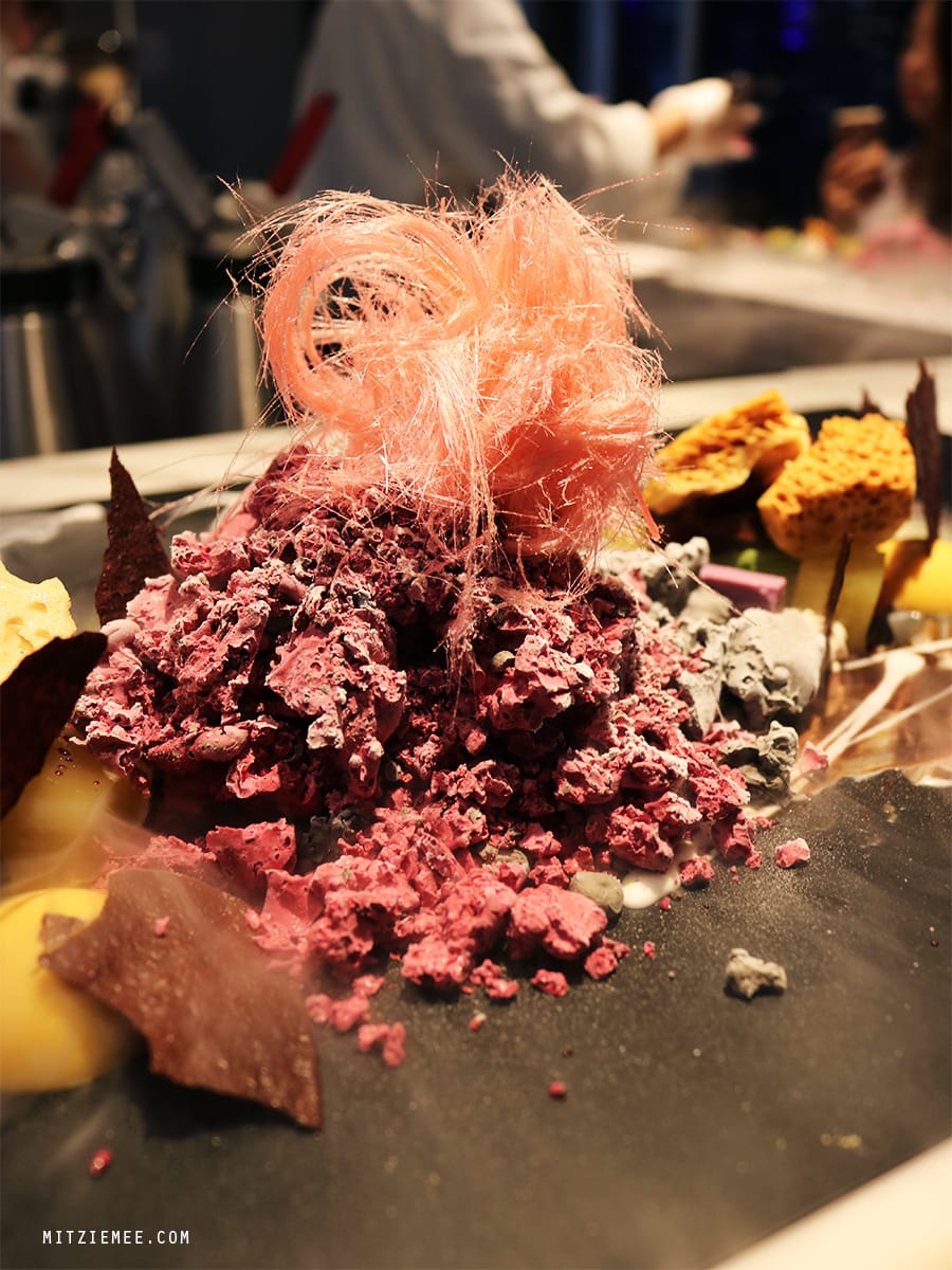 Improvisation at Atum, dessert restaurant Hong Kong