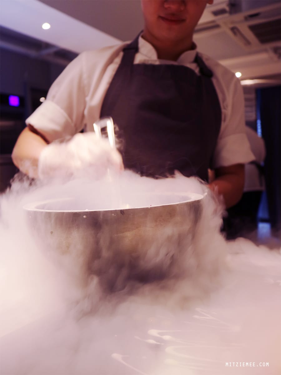 Improvisation at Atum, dessert restaurant Hong Kong