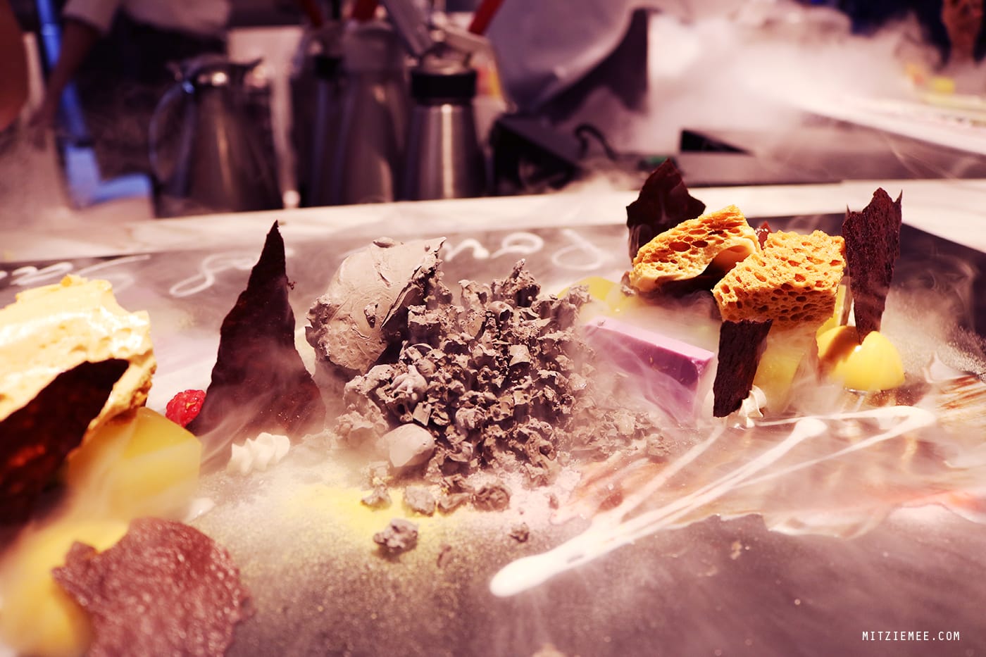Improvisation at Atum, dessert restaurant Hong Kong