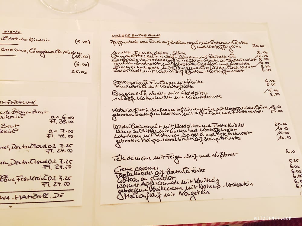 Bistrot Vienna, Hamburg restaurant