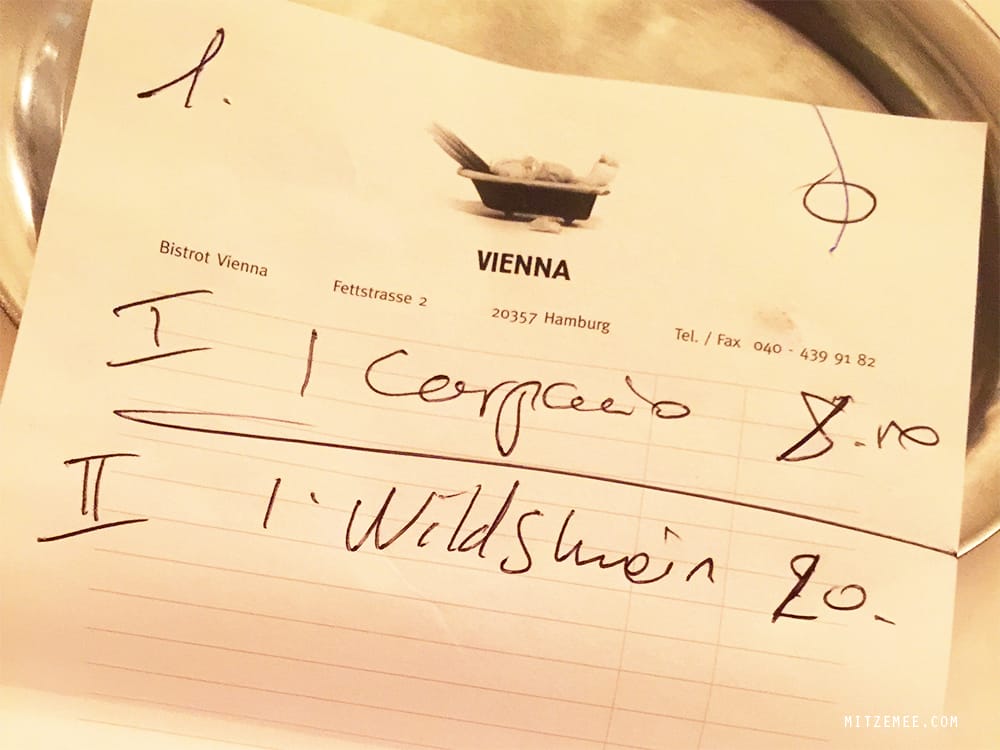 Bistrot Vienna, Hamburg restaurant