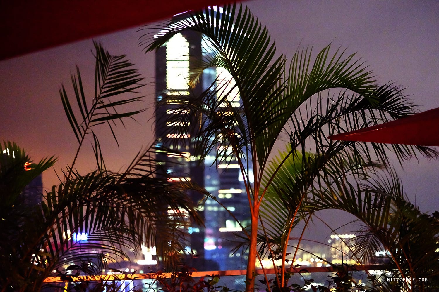 Cé La Vi rooftop bar in Lan Kwai Fong, Hong Kong