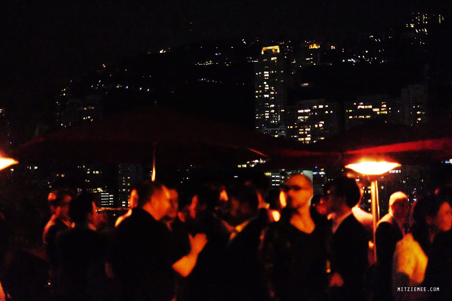 Cé La Vi rooftop bar in Lan Kwai Fong, Hong Kong
