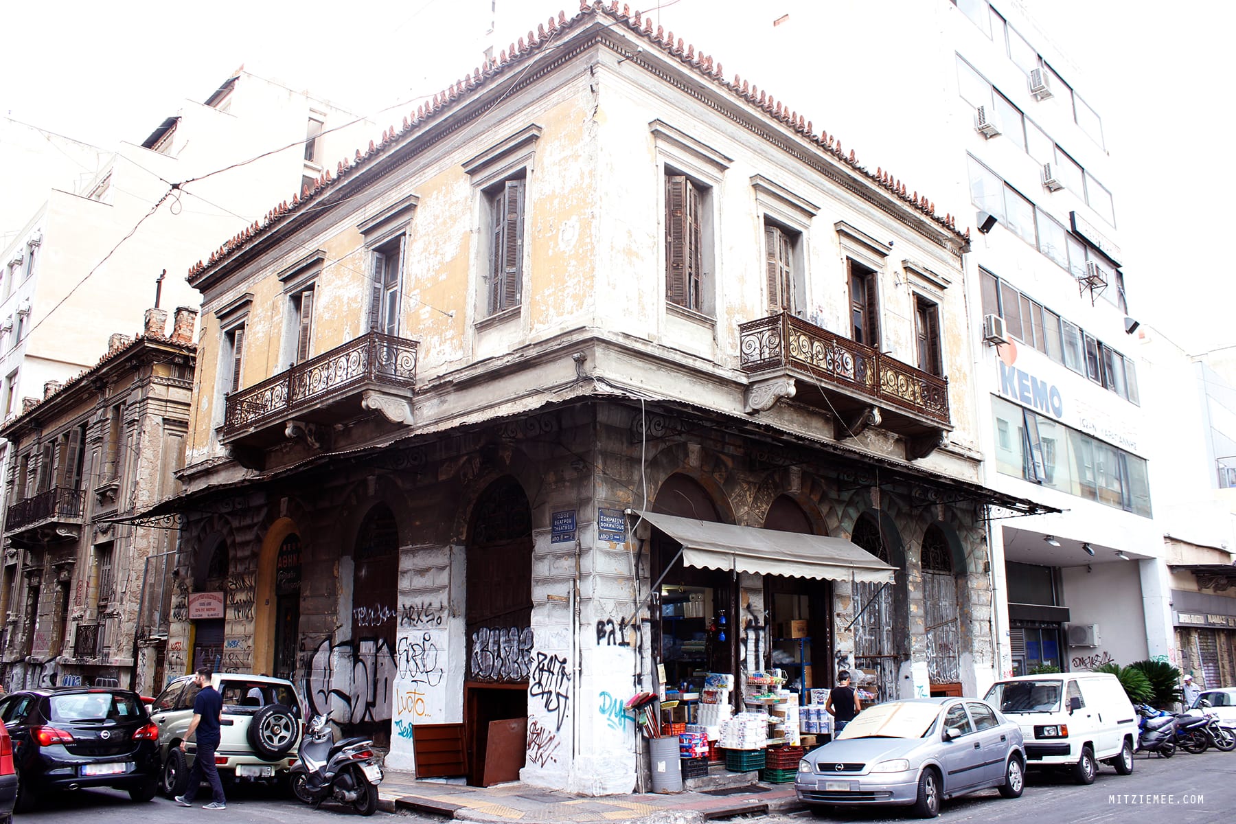 Diporto, underground restaurant, Athens Central Market
