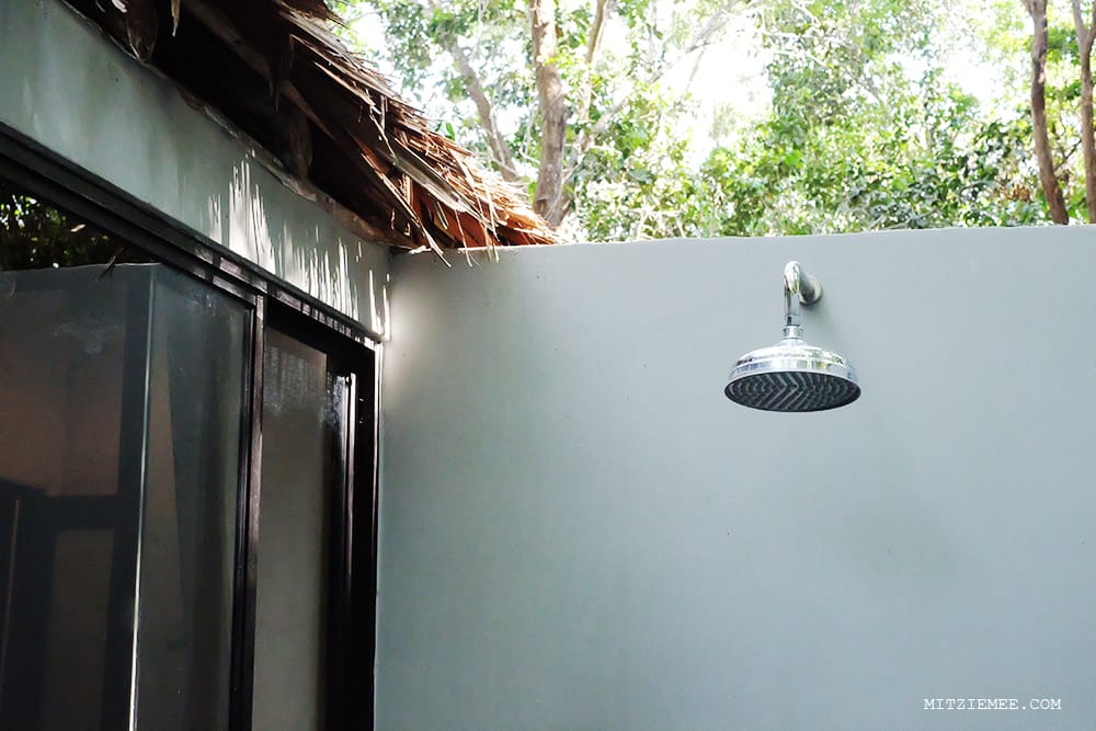 The shower, Koh Yao Yai Village