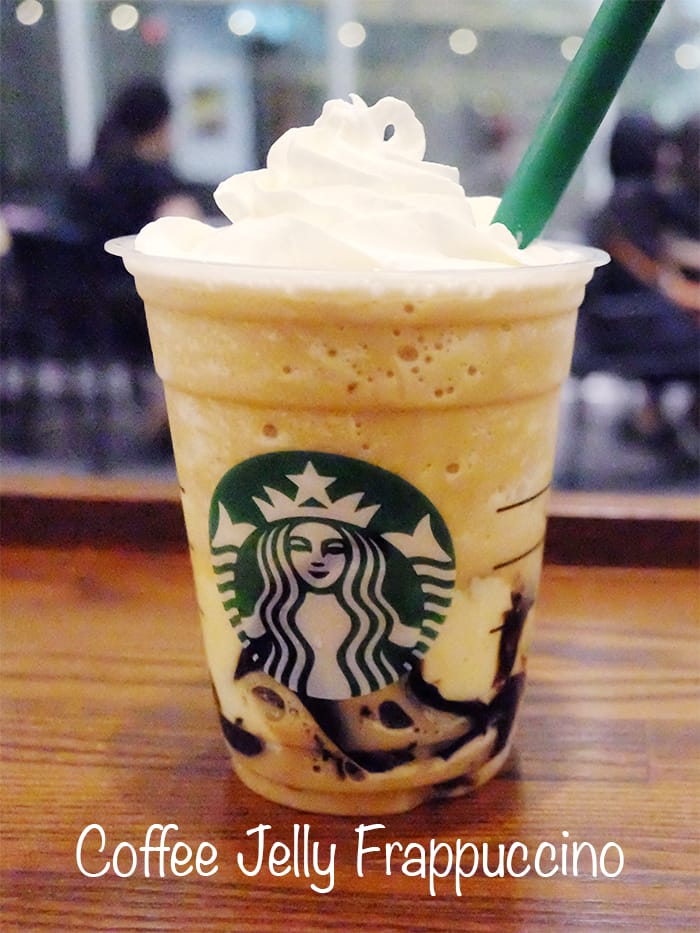 Coffee Jelly Frappuccino, Starbucks, Tokyo