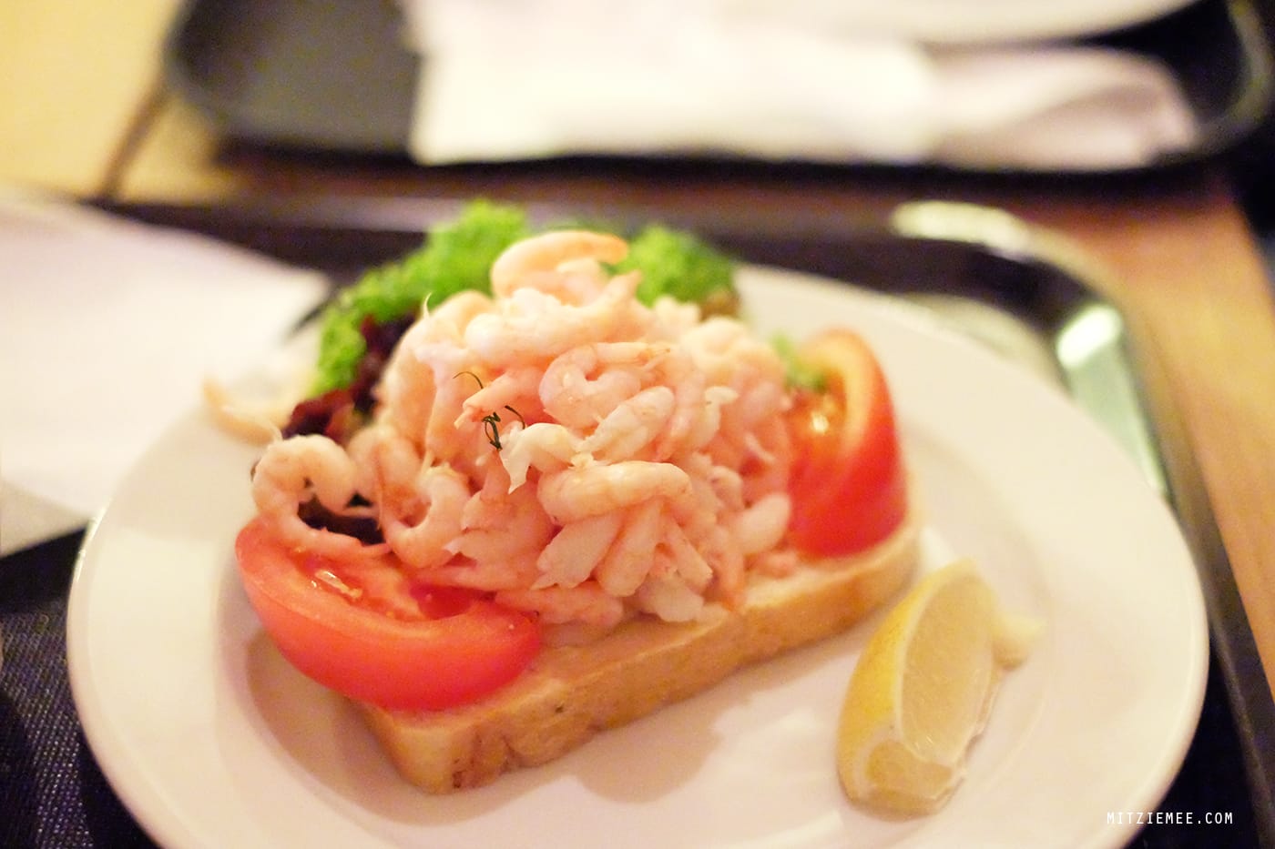 Shrimp sandwich, Oslo