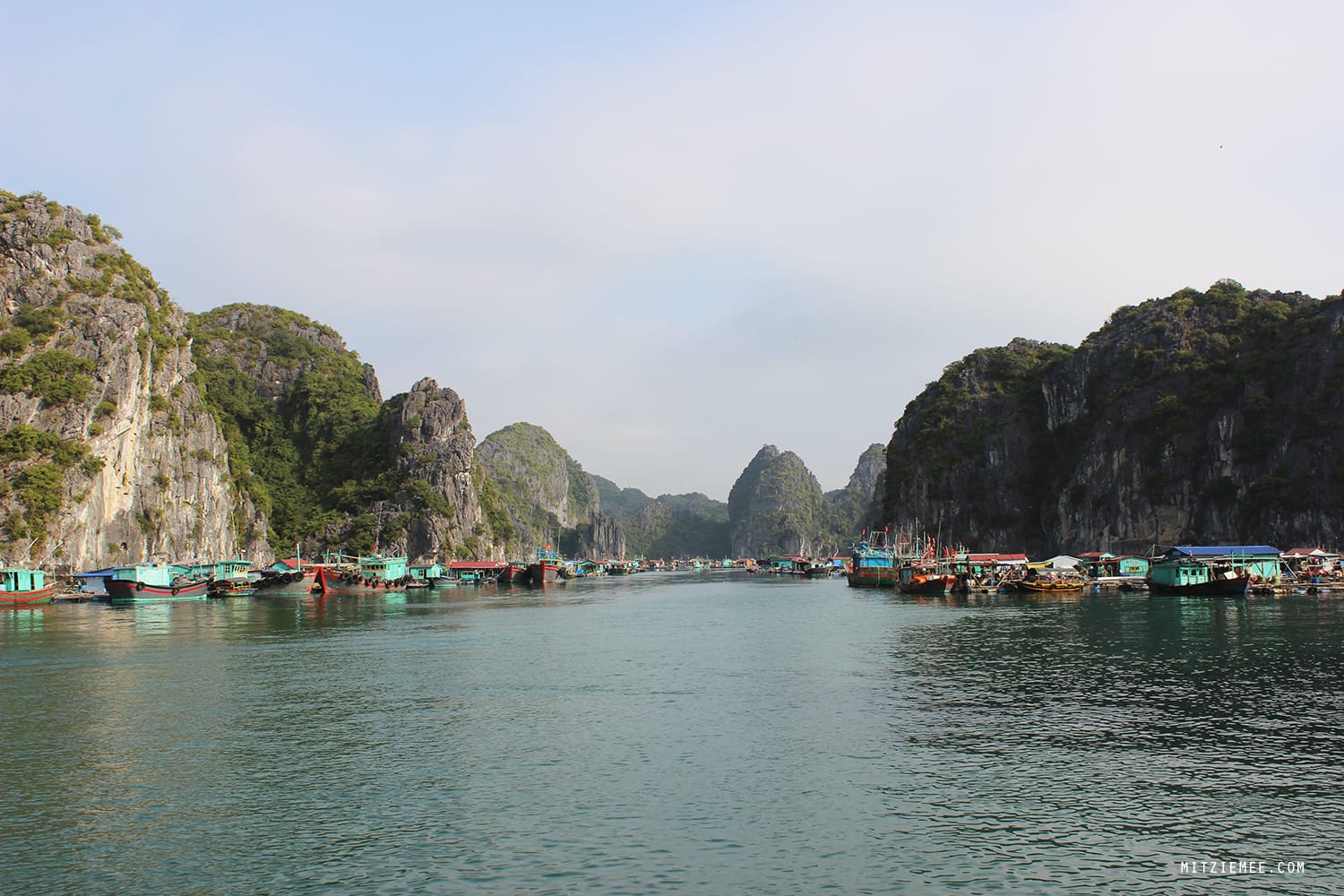 Floating village, Lan Ha Bay, Vietnam