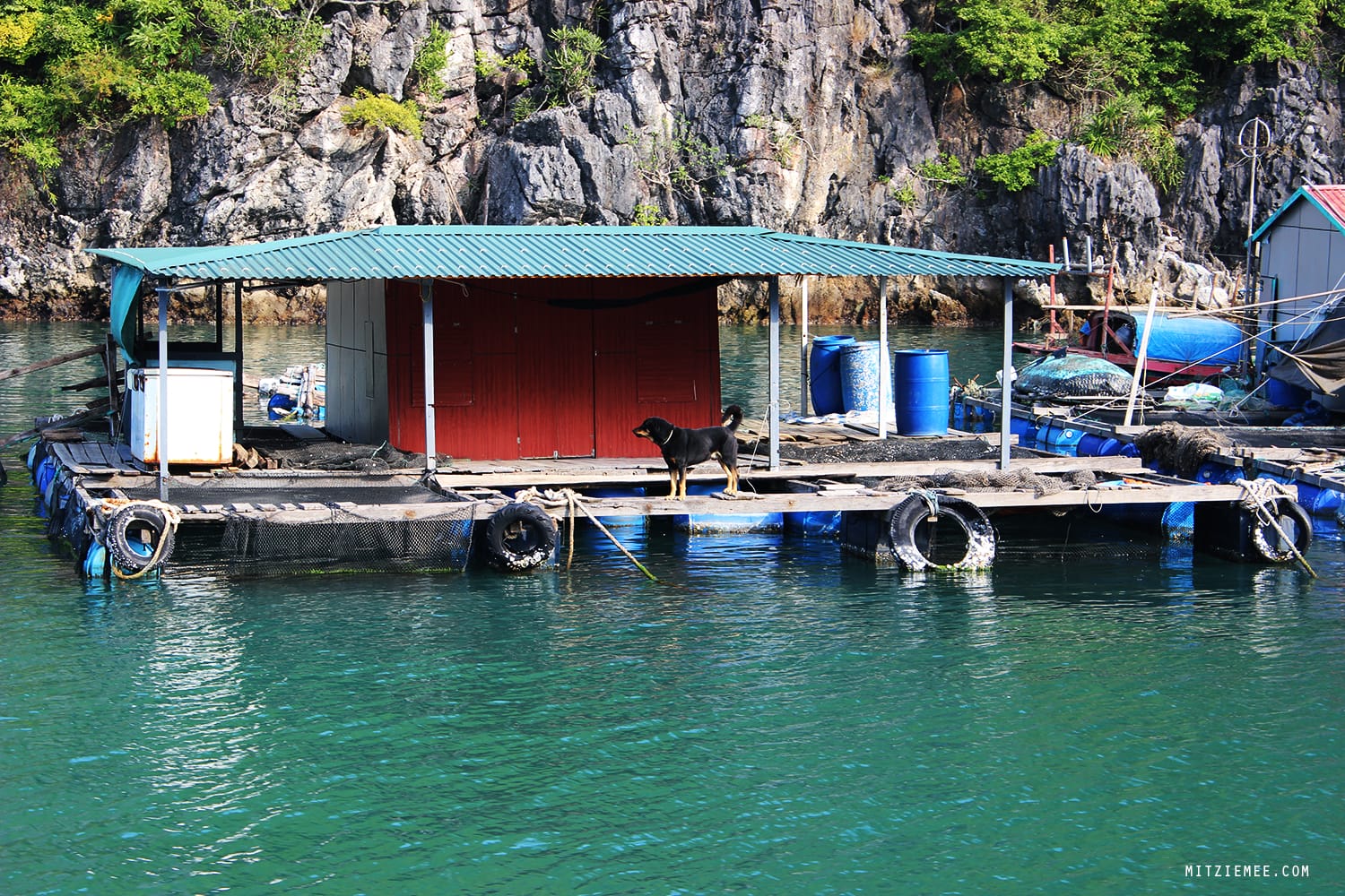 Floating village, Lan Ha Bay, Vietnam