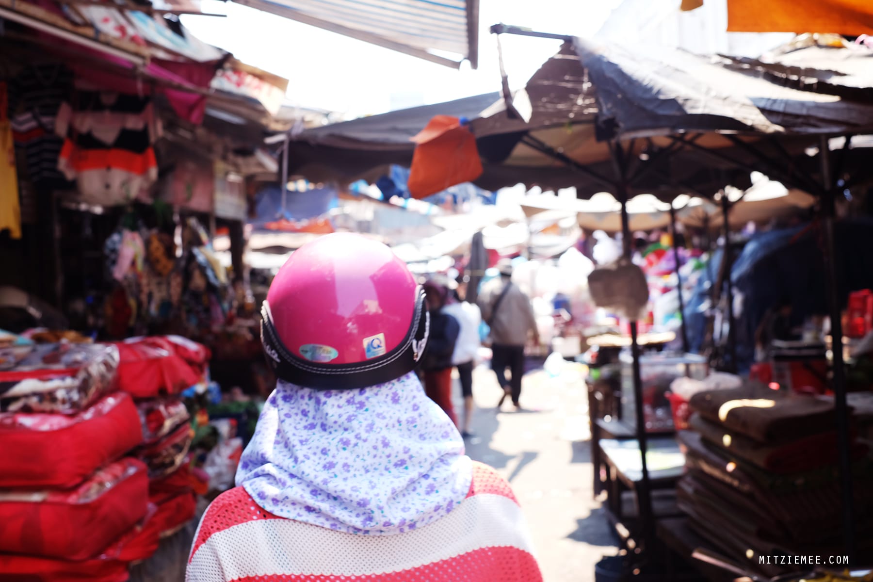 Pleiku Central Market, Vietnam