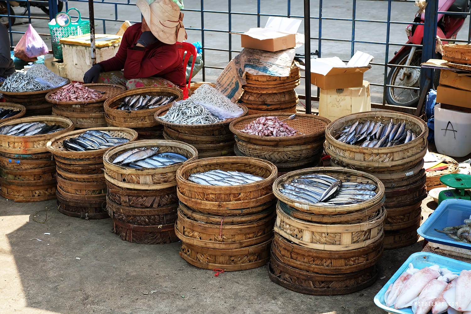 Pleiku Central Market, Vietnam