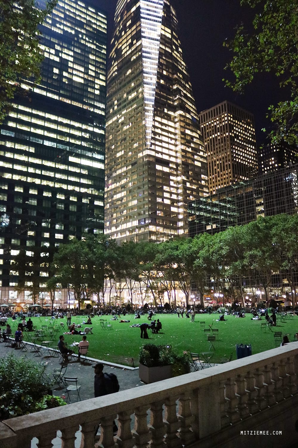 Bryant Park Café, New York
