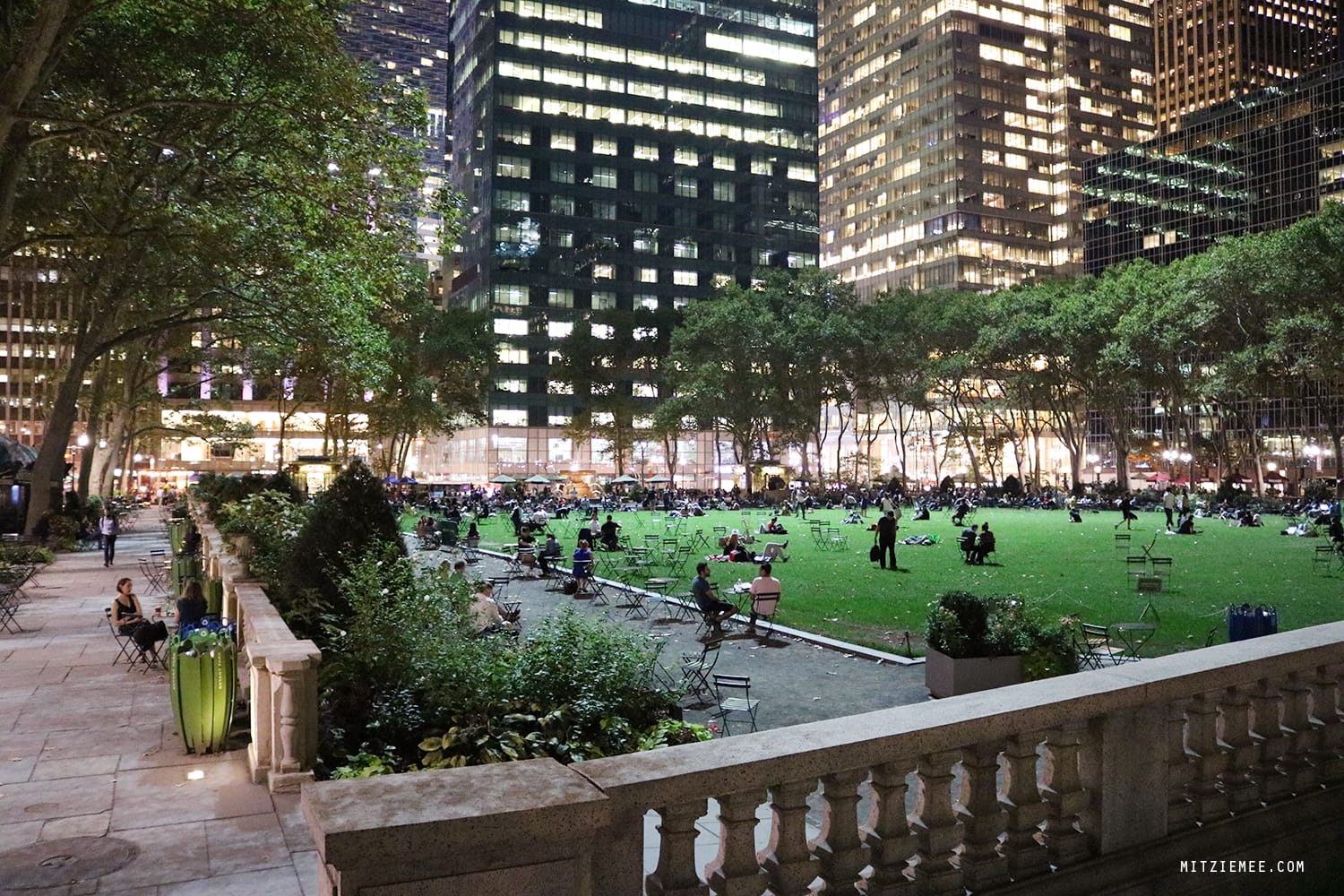 Bryant Park Café, New York