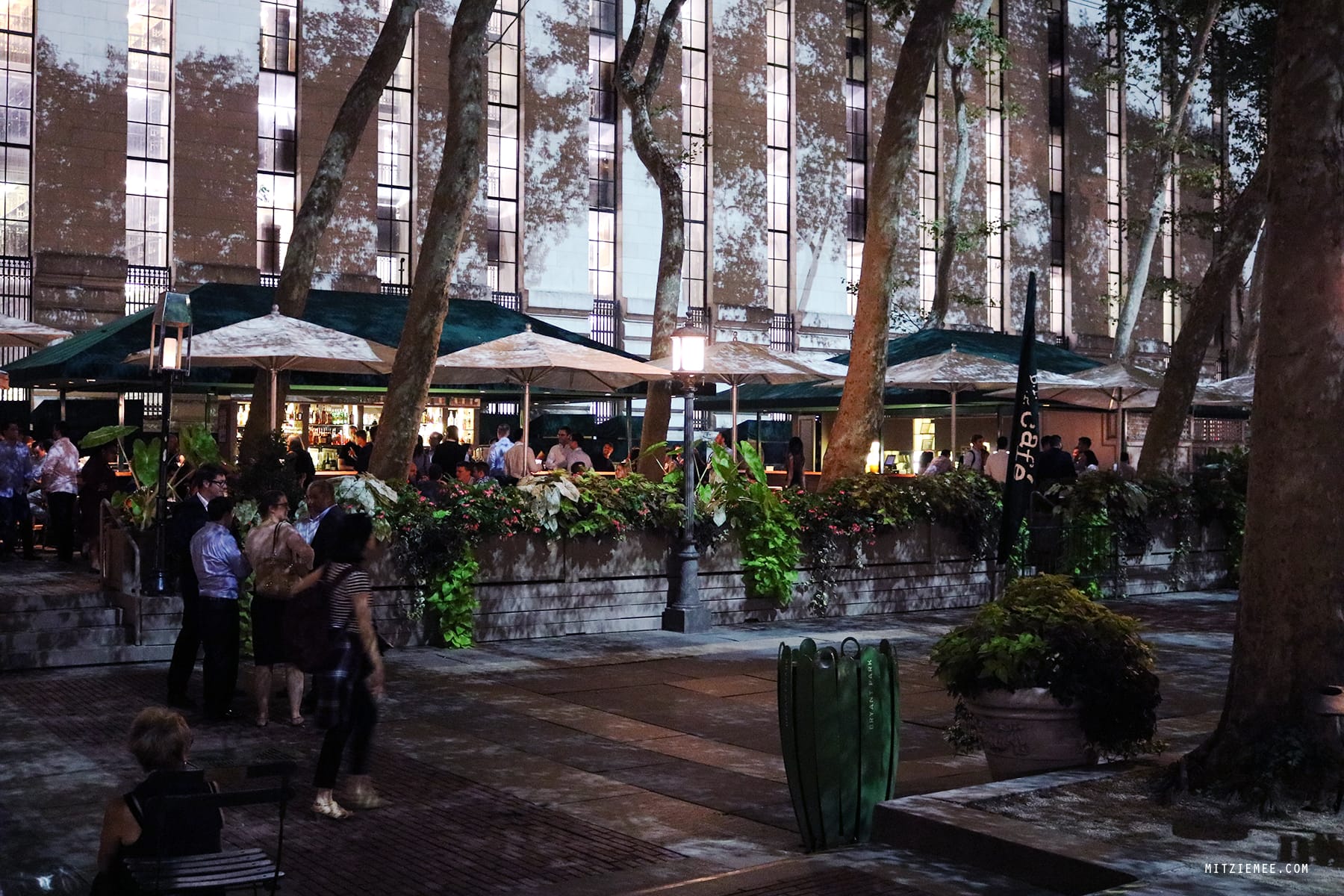 Bryant Park Café, New York