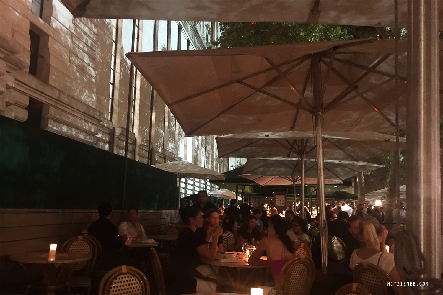 Bryant Park Café, New York