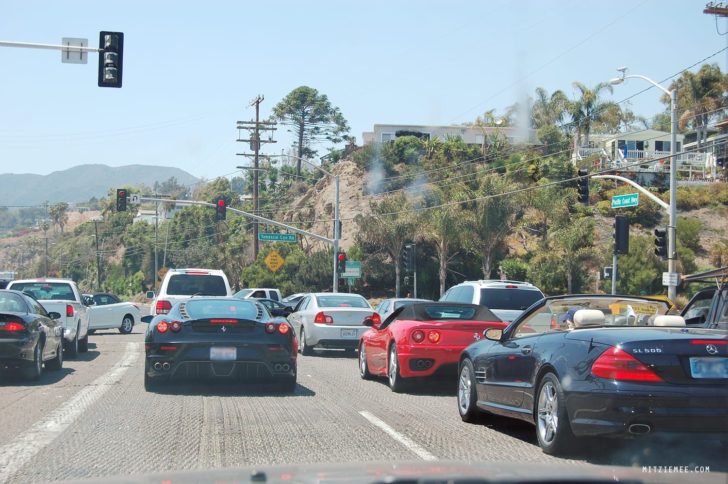 Driving in Los Angeles