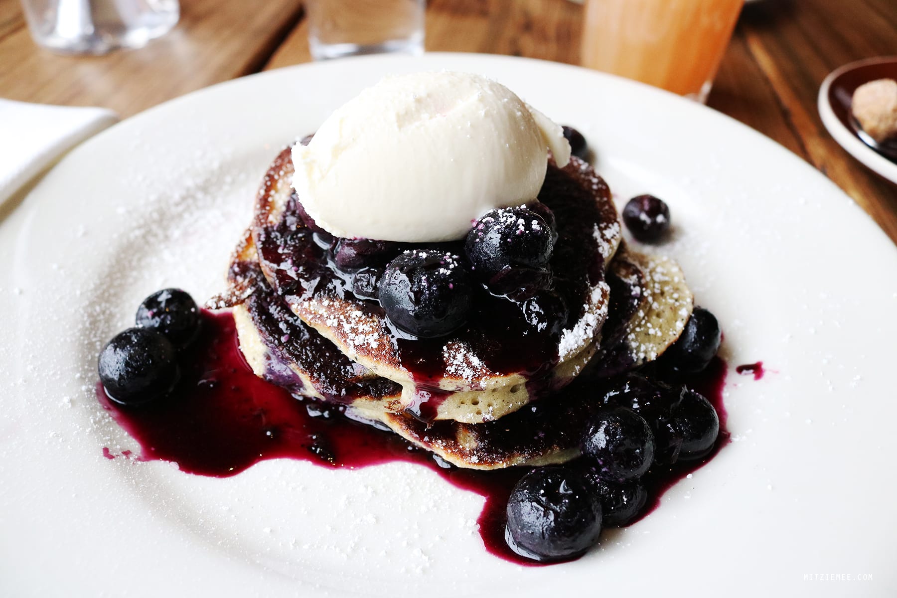 Lemon Ricotta Pancakes, Gjelina, Los Angeles