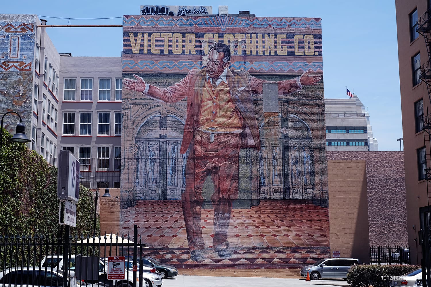 Victor Clothing mural, Los Angeles
