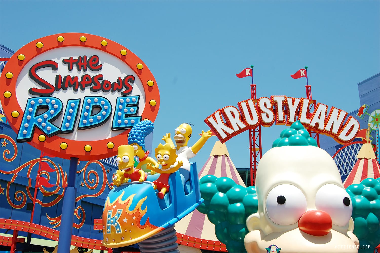 Krustyland, Universal Studios, Los Angeles