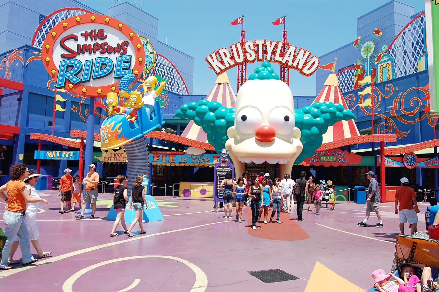 Krustyland, Universal Studios, Los Angeles