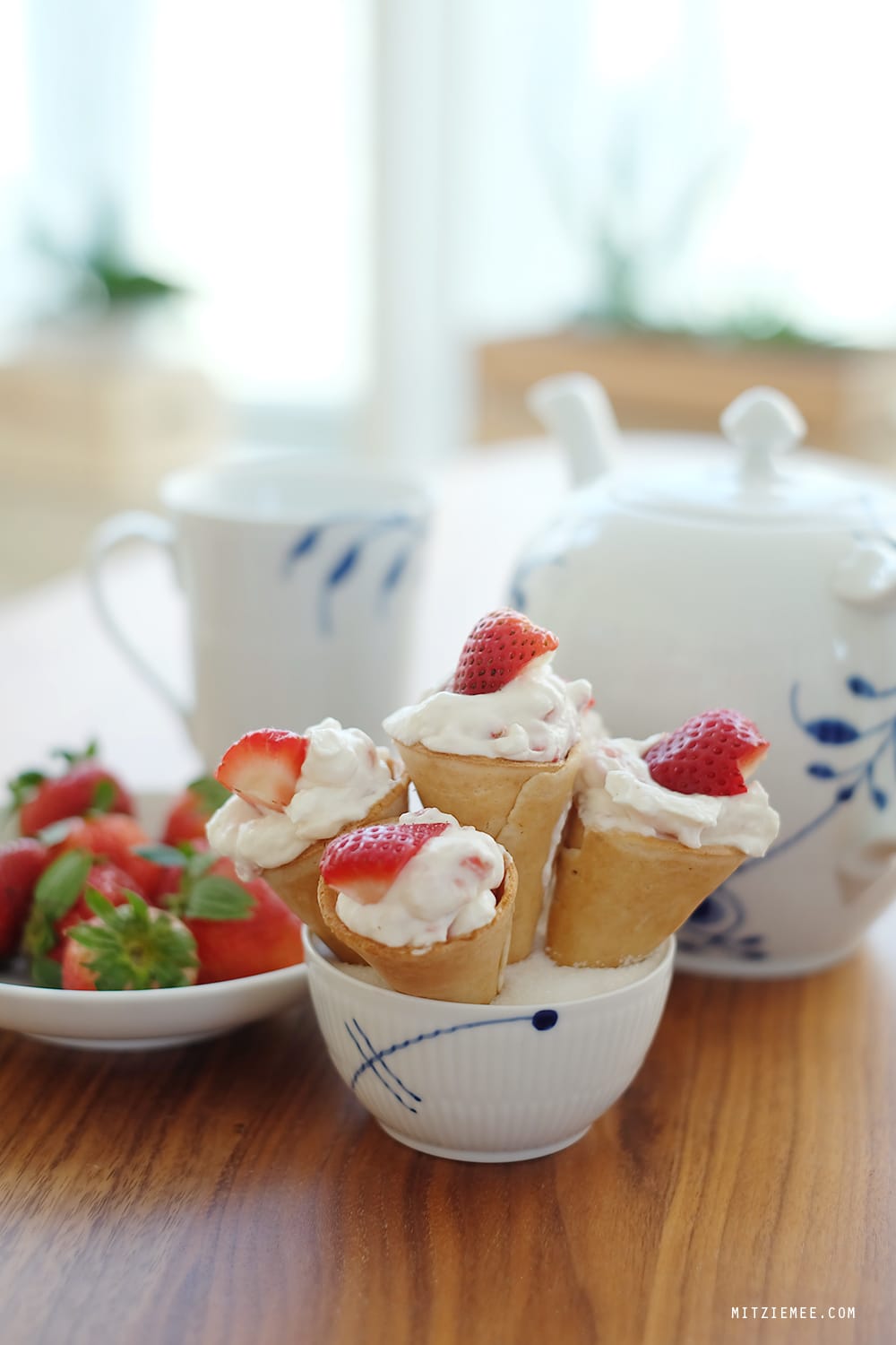 dessert cones, Karen Volf, Denmark