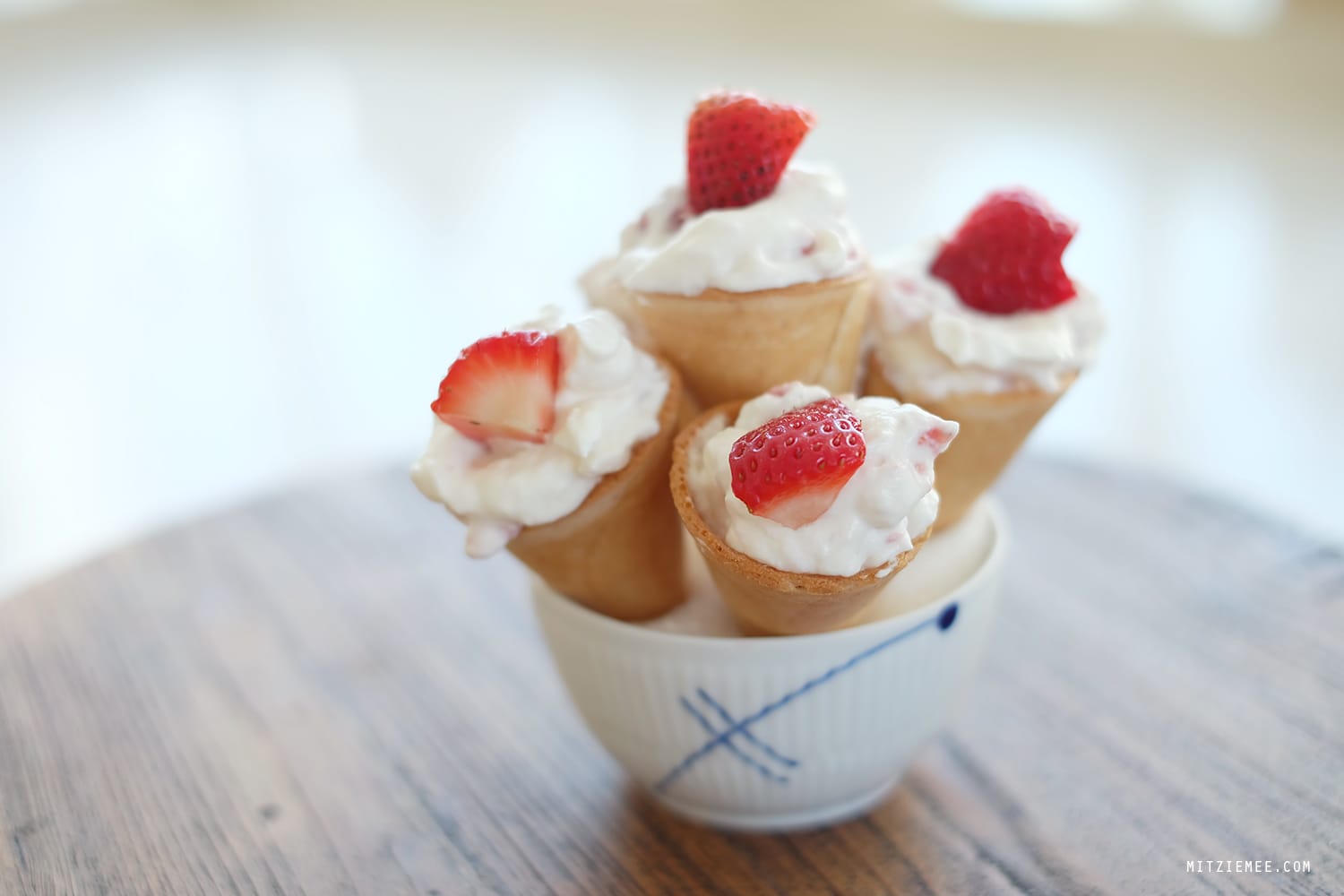 dessert cones, Karen Volf, Denmark