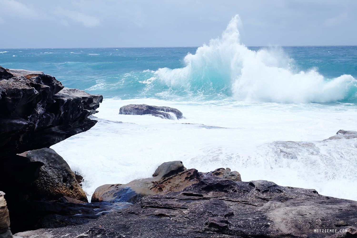 Walk from Bondi Beach to Bronte Beach, Sydney