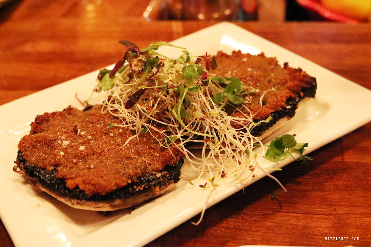 Baked Portobello at Excuse My French, Lower East Side, New York