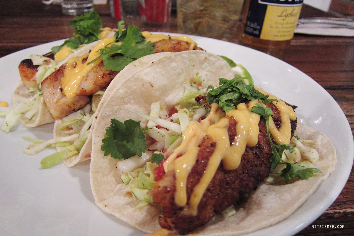 Fish tacos at Friedman's Lunch, Chelsea Market New York
