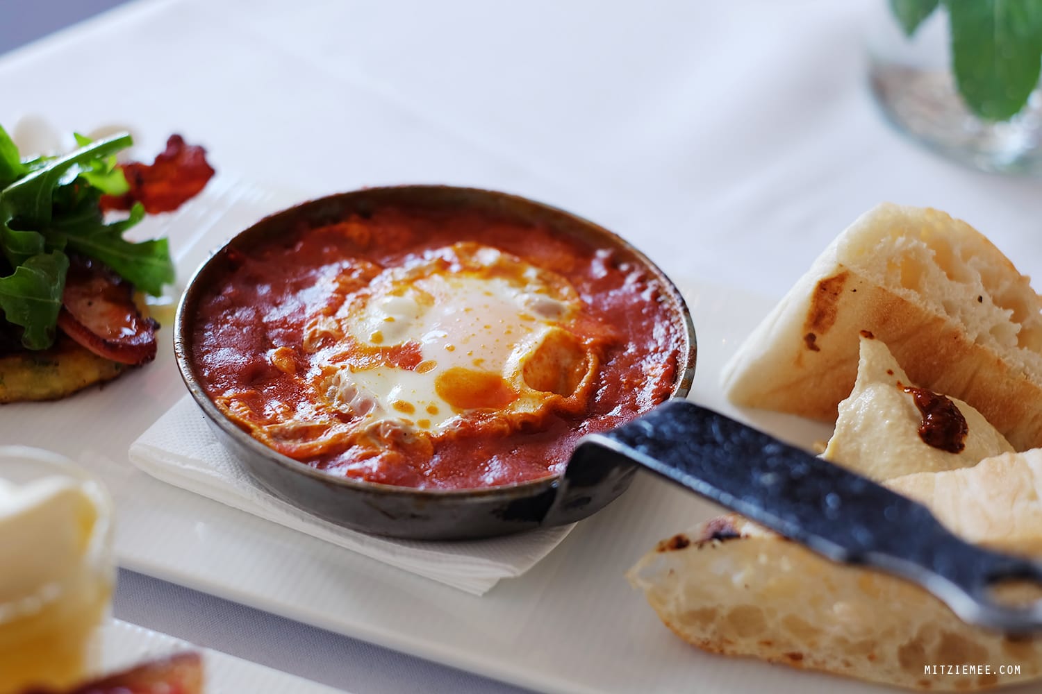 Brunch at Trio Cafe, Bondi Beach, Sydney