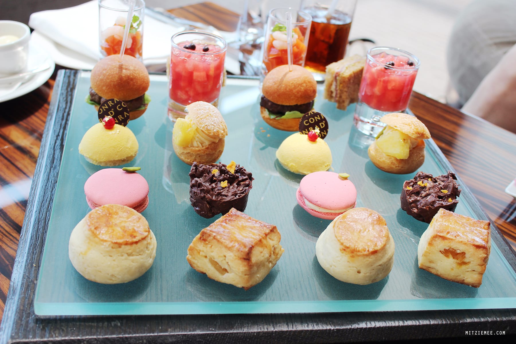 Afternoon tea at Twenty Eight at Conrad, Tokyo