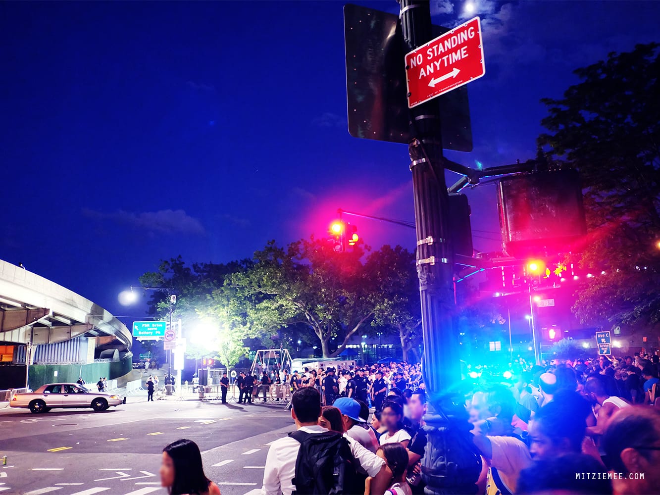 4th of July fireworks, New York City