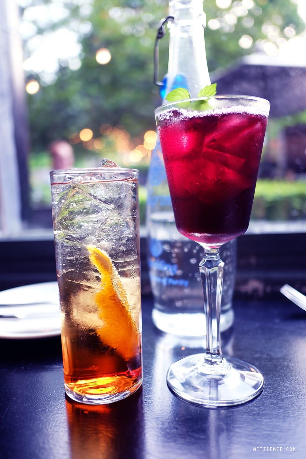 Porto Cobbler and Aperol at Faun, Brooklyn, New York restaurants