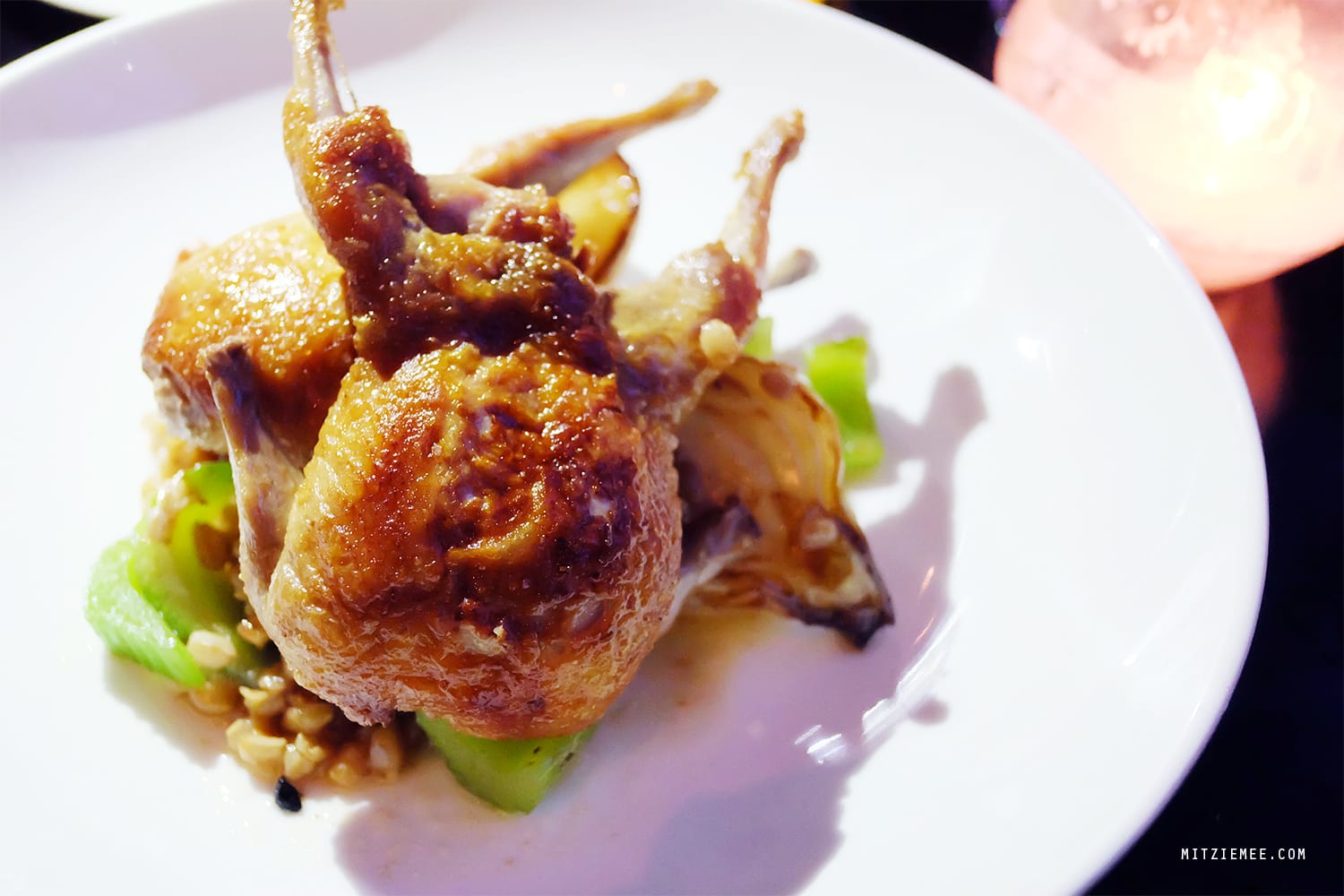 Quails at Faun, Brooklyn, New York