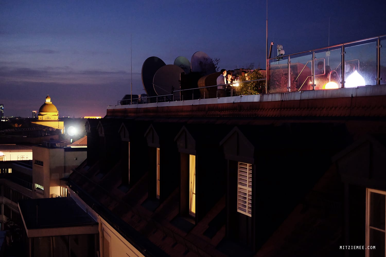 The Terrace, rooftop-baren på Mandarin Oriental i München