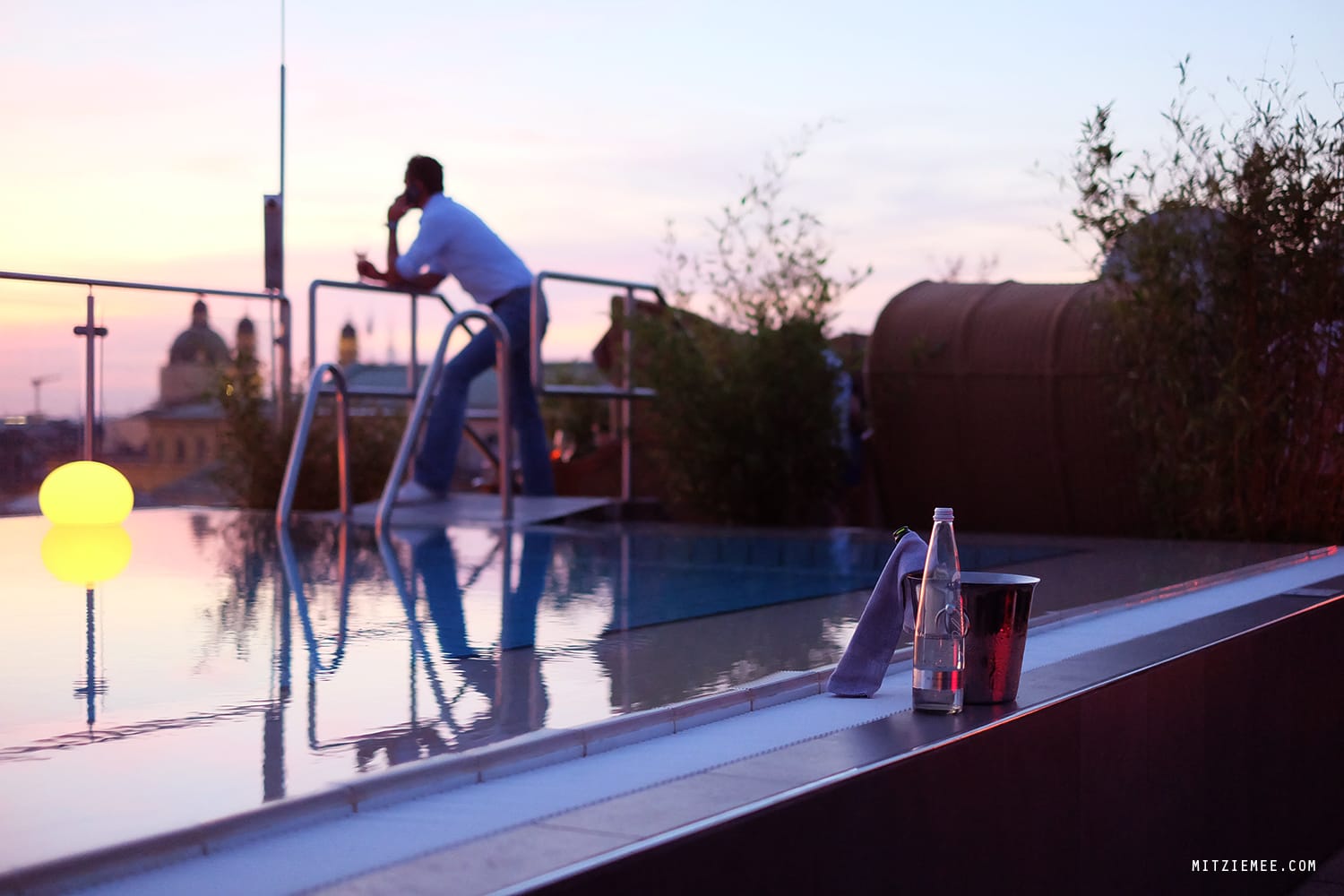 The Terrace, rooftop-baren på Mandarin Oriental i München