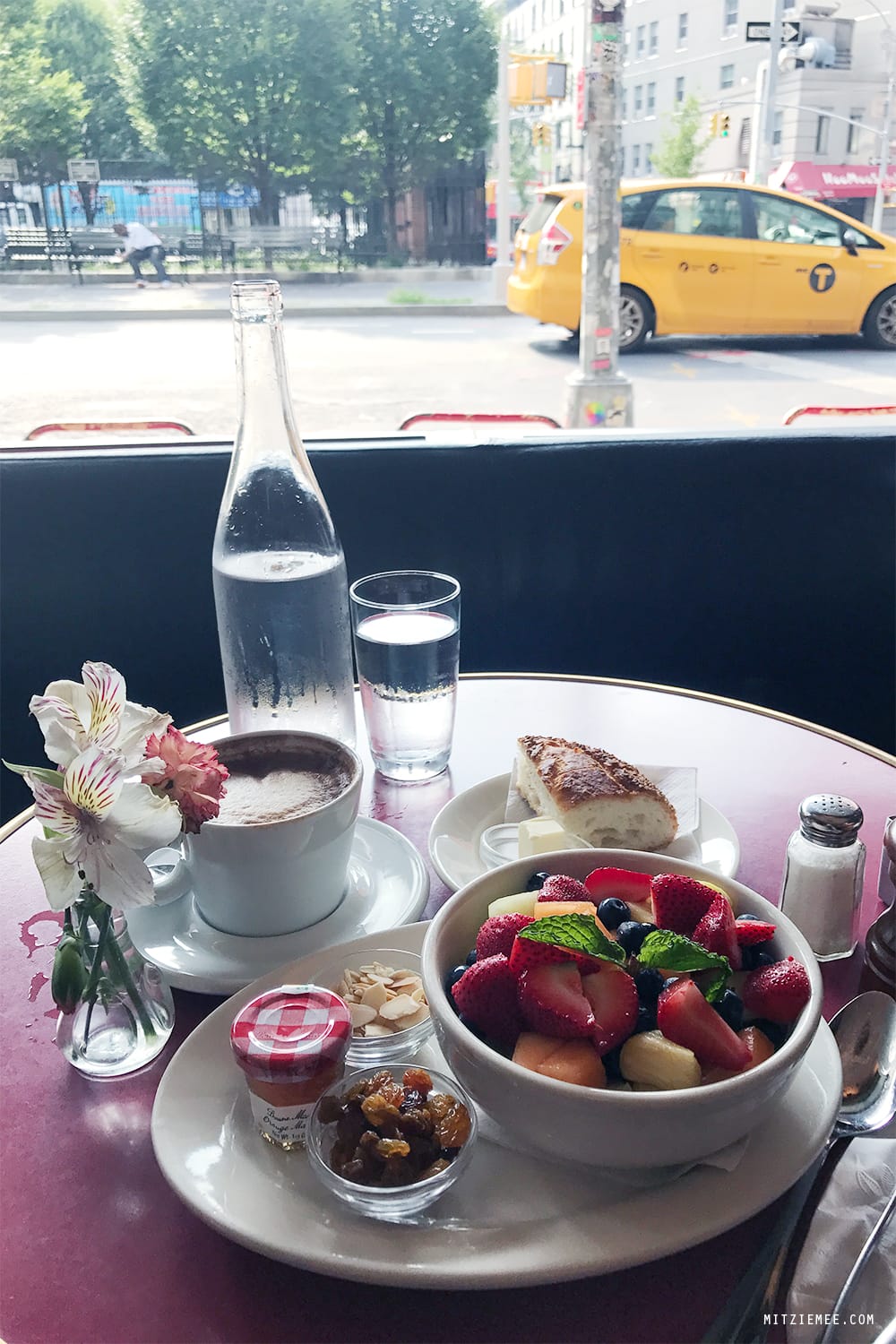 Bircher müesli at Cafe Select, Swiss restaurant, New York