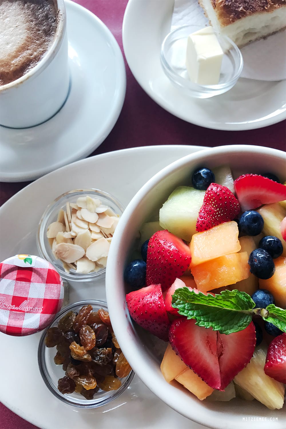 Bircher müesli at Cafe Select, Swiss restaurant, New York